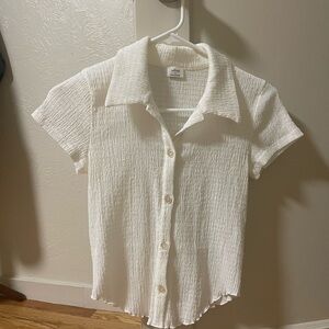 New, never worn, Aritzia white top in size 6